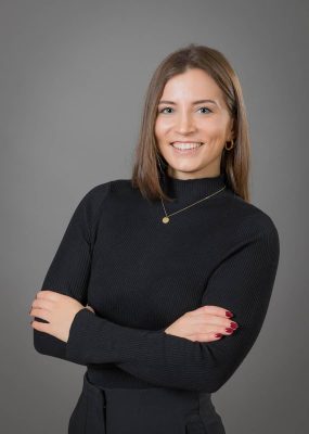 Bewerbungsfoto Premium farbig Frau